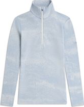 Icebreaker Women M 260 Tech Vertex Long Sleeve Half Zip Chillwave