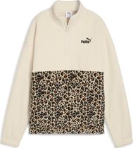 Essentials Graphic Animal Relaxed Half-zip Crew