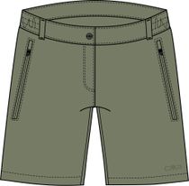 CMP Woman Short Outdoor Shorts für Damen
