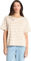 Womens Short-sleeve Stripe Tee