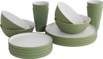 Gala 4 Person Dinner Set Shadow Green