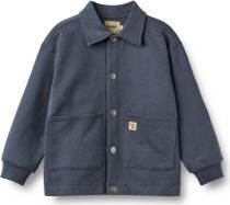 Wheat Sweat Jacket Long Sleeve Carmine