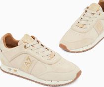 EA7 Sneaker - Sneaker Black AND White 10TH Anniversary COW Suede