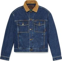 Timberland Mens Denim Trucker Jacket Herren Freizeitjacke