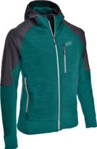 Kienberg II - Hybrid Flecejacke m. Kapuze