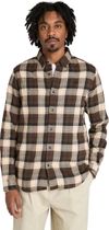 Mens Midweight Flannel Check Shirt