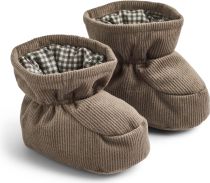 Wheat Puffer Baby Booties Fuffa