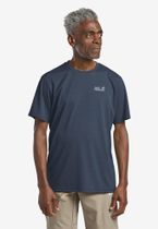 Jack Wolfskin Delgami Short Sleeve M Herren T-Shirt für sämtliche Outdoor Aktivitäten
