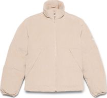 Womens Synthetic Insulated Waterproof Corduroy Puffer J