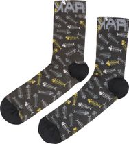 Green Fire Socks
