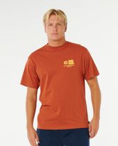 RipCurl Pacific Rinse Glass OFF Tee Herren T-Shirt für sämtliche Outdoor Aktivitäten