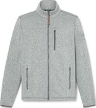 Mens Melange Fleece Jacket