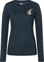 Super.Natural W LIL Ski Bunny LS Damen Midlayer für Freeski oder Skitouren