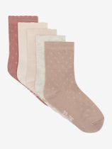 Minymo Socks w. Knit (5-pack)