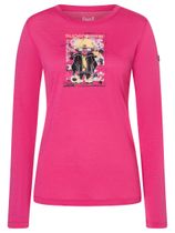 Super.Natural W Crazy Mouse LS Damen T-Shirt für sämtliche Outdoor Aktivitäten