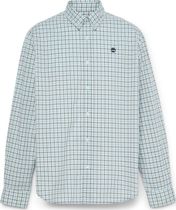 Mens Stretch Poplin Gingham Shirt