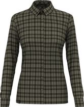 Salewa Fanes Flannel 5PL W Long Sleeve Shirt Damen Longsleeve für Freizeit und Outdooraktivitäten