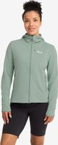 Jack Wolfskin Litestride Hooded Full Zip W Damen Midlayer für Outdoor Aktivitäten