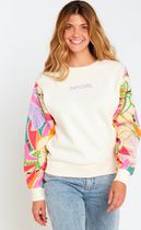 Crew Wavy Print Sleeves