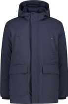 Man Long Jacket Fix Hood