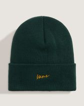 Classic Script Tall Cuff Beanie