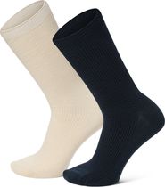Timberland Mens 2 Pack Carleton Light Weight Rib Crew