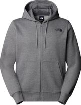 Mens Simple Dome Full Zip Hoodie