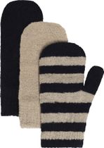 Minymo Magic Mittens Knit 3-pack Kinder Fäustlinge