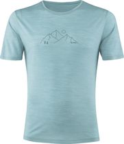 Men Printshirt Mountains Merino-tencel(tm)