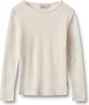 Wheat Wool T-shirt Long Sleeve Alfie Kinder Longsleeve für Freizeit und Outdooraktivitäten