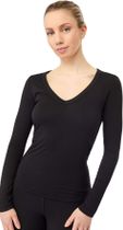 Mandala Slim V-neck Damen Langarm Laufshirt