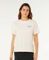 RipCurl Ocean Break Relaxed Tee Damen T-Shirt für sämtliche Outdoor Aktivitäten
