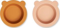 Liewood Peony Suction Bowl 2-pack