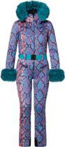 Zafira Ski Suit Faux Border