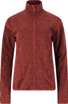 Whistler Samani W Melange Fleece Jacket Damen Midlayer für Outdoor Aktivitäten