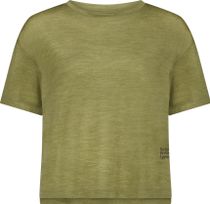 Womens Zephyr Merino Tencel Boxy Tee-shirt