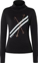 W Kryssede Ski Roll Neck