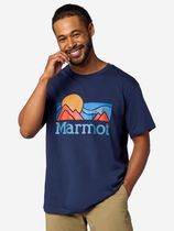 Marmot Coastal Tee Short Sleeve Herren T-Shirt für sämtliche Outdoor Aktivitäten