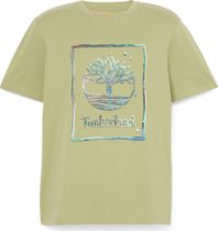Timberland Mens Water Stack Logo Short Sleeve Tee Men's T-shirt for any outdoor activities