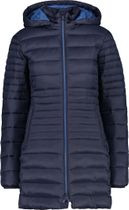 Woman Parka Snaps Hood