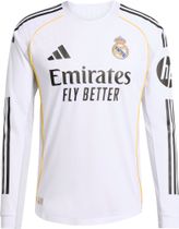 adidas Real Madrid 25/26 Home Authentic Jersey Long Sleeve