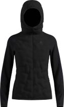 Odlo The Zeroweight Insulator Hybrid Mid Layer Hooded Zip Damen Midlayer