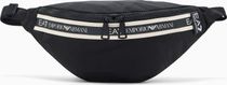 EA7 Train U Logo Tape Waist Bag