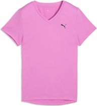 Puma W TAD Essential Vneck Tee Damen Laufshirt