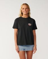 RipCurl Party Wave ART Tee Relaxed Damen T-Shirt für sämtliche Outdoor Aktivitäten