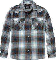 Carhartt Montana Bozeman Relaxed LS Plaid Shirt Herrenhemd für Outdoor Aktivitäten