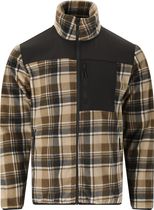 Astrali M Checked Fleece Jacket