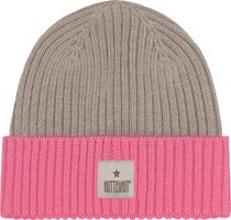 Color Kids Hat Wool Knit Color Block 460581