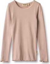 Wheat Rib T-shirt Long Sleeve Reese Mädchen Longsleeve für Freizeit und Outdooraktivitäten