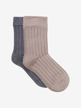 Minymo Ankle Sock - rib (2-pack) Kids's sports socks